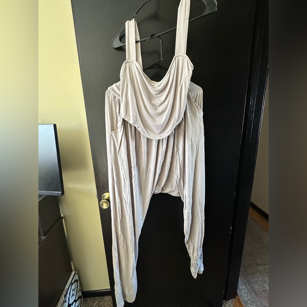 Free People Harlem pants and matching crop top size s